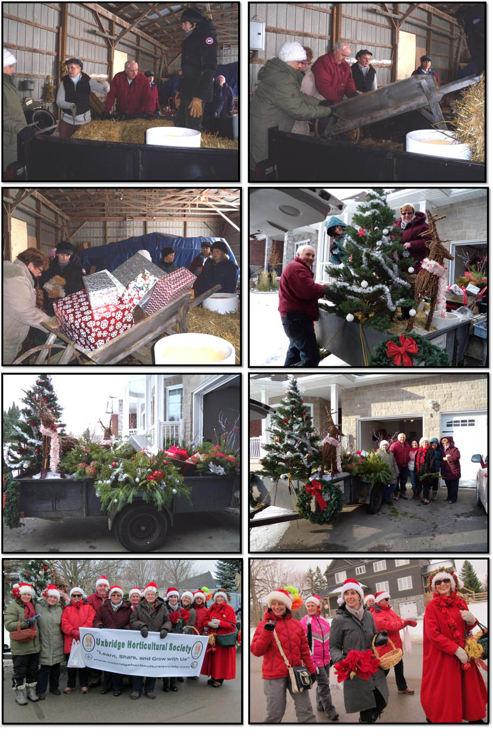 Uxbridge Horticultural First Santa Claus Parade